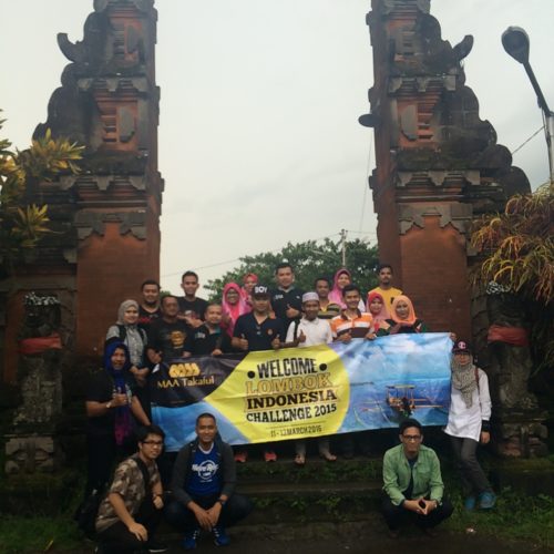 MAA Takaful Lombok trip - Mar 2016