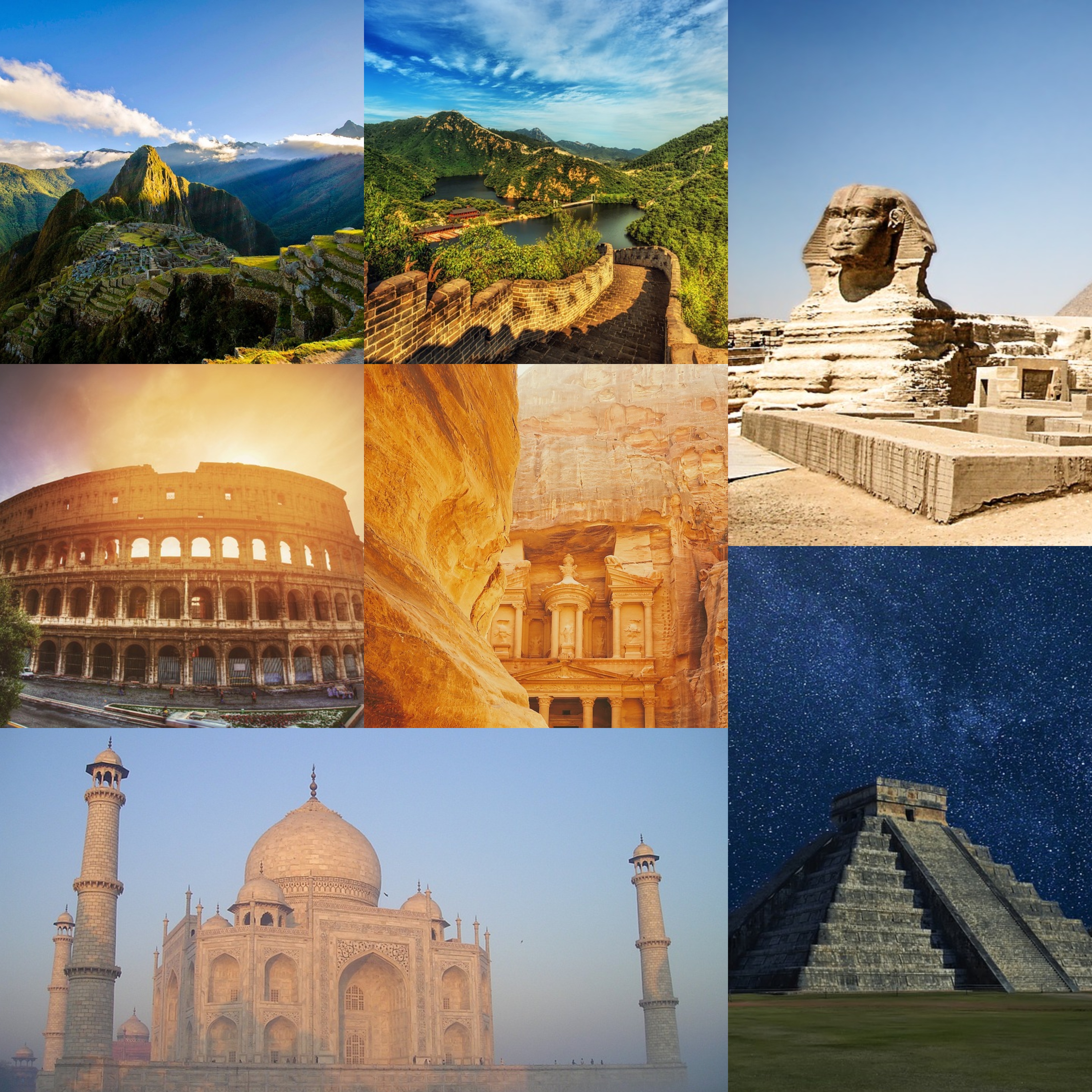 The New 7 wonders of the world Sri Sutra Travel